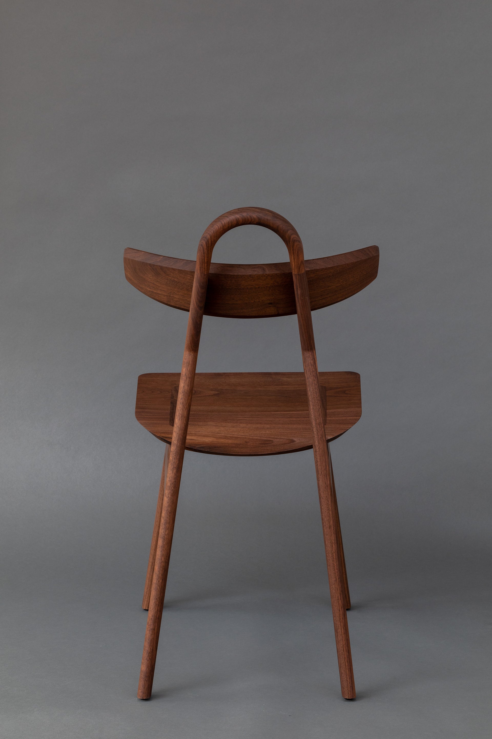 The Moto Chair, Designer Furniture, Walnut Back Side